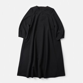 kaene｜Aライン ハイストレッチ ドレス 100922-tr