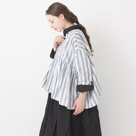 Veritecoeur|《Veritecoeur Shop & online shop 限定》 SP-017 STRIPE OULLOVER 【カディコットン】【ワンピース】