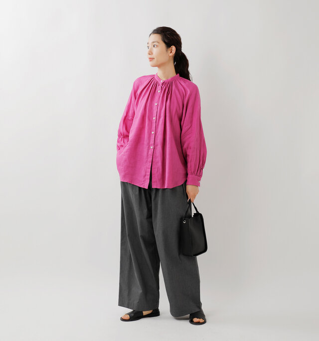 model mizuki：168cm / 50kg 
color : rose pink / size : 38