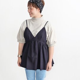 unfil｜chambray weather-cloth camisole top