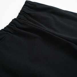 Mochi｜tapered sweatpants [black]