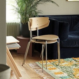 ferm LIVING｜Herman Dining Chair (ハーマン ダイニングチェア)【受注発注】【大型送料】