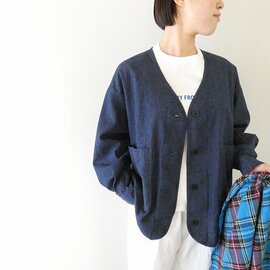 BLUE LAKE MARKET|配色ステッチ8ozデニムジャケット(B-527002)