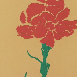 nunocoto｜ファブリックポスター：Carnation（須貝美和）