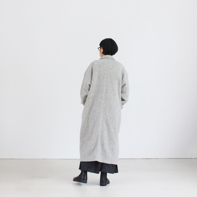 モデル|身長165cm、着用カラー 006 TOPグレー