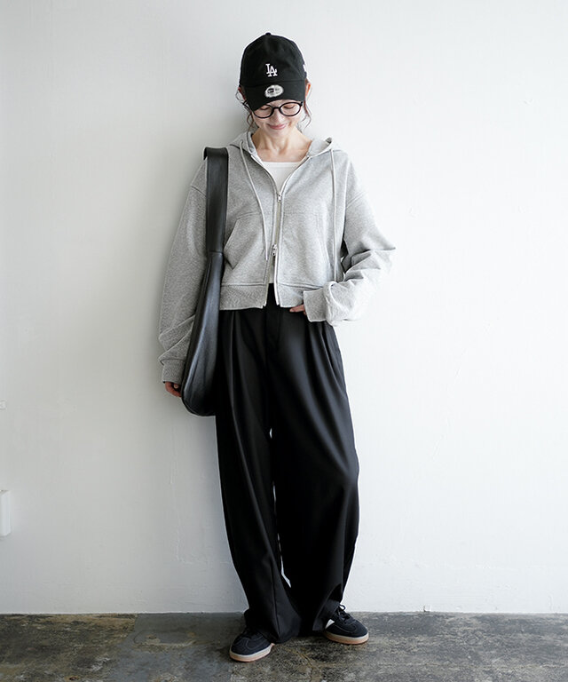 身長:164cm / カラー:15 GRAY / サイズ:FREE