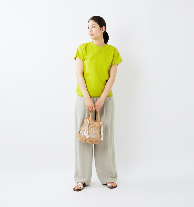 model mizuki：168cm / 50kg 
color : yellow / size : F