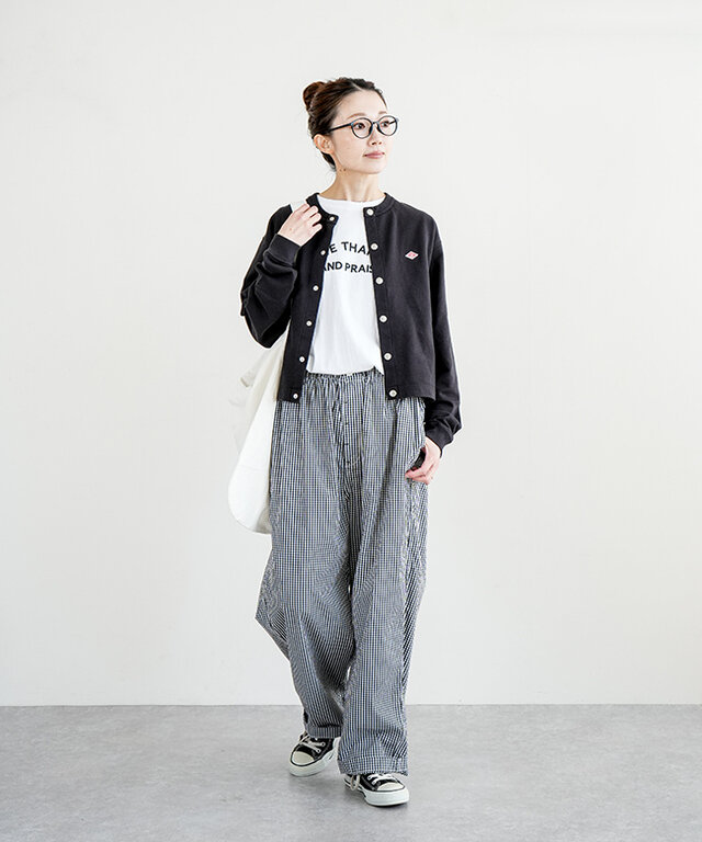 身長:164cm/着用カラー:080 CHARCOAL/着用サイズ:38