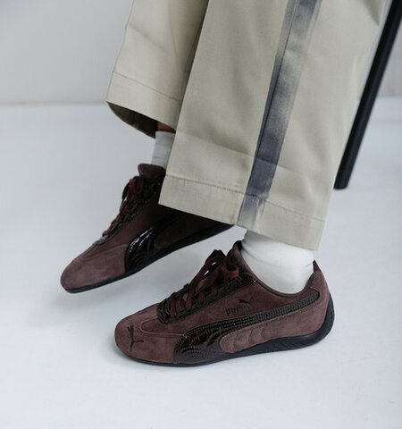 PUMA|スピードキャット クロコ スニーカー SPEEDCAT CROCO LEATHER WNS 407674