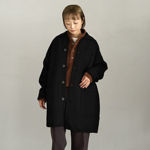 RYE TENDER|ネルソンコート ボイルドウール ニット アウター NELSON COAT 110052500 ライテンダー