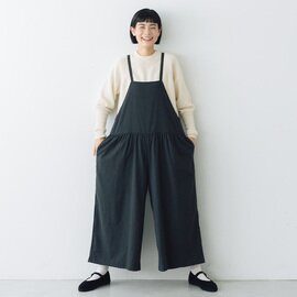 Gauze#|トラバイユ サロペット チャコール