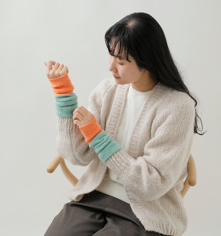 en Lille|ハンドウォーマー&レッグウォーマー “もみのき” el-21412a クリスマス アームカバー