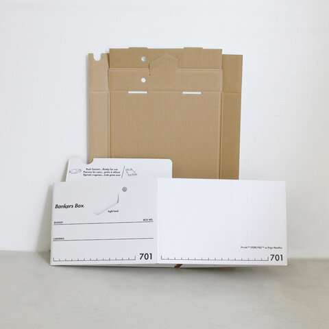Fellowes｜BANKERS BOX 701ボックス 3個1パック/収納ボックス