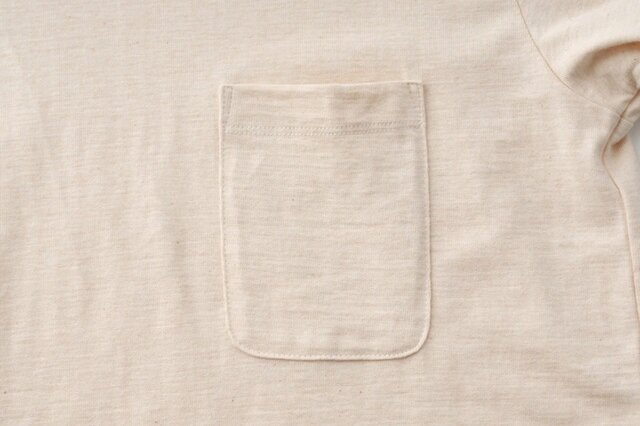 yohaku｜種から作った 長袖 T シャツ　茶綿