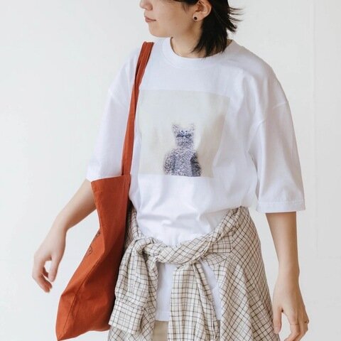 オルネコ × キナリノ|坂巻弓華 ネマ ビッグシルエットTシャツ【キナリノ別注】