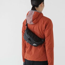 and wander|and wander アンドワンダー sil waist bag ウエストバッグ 5745975214