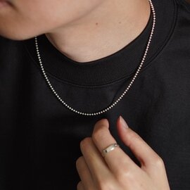 Garden of Eden|オーバルボールチェーンネックレス 40cm 50cm アクセサリー ジュエリー ユニセックス メンズ OVAL BALL CHAIN NECKLACE ED25AW-013 ガーデンオブエデン