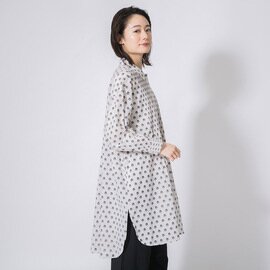 TUTIE.|~Meets india~コットンフラワープリントピンタックチュニック