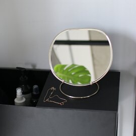 ferm LIVING｜Pond Mirror（テーブルミラー / 壁掛けミラー S）Sサイズ　日本正規代理店品【受注発注】