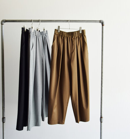 nicholson&nicholson|ストレッチツイル ウール ハカマ パンツ “HAKAMA-TRO” hakama-tro-ms