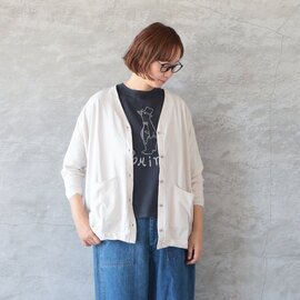 sabbatum|コットンツイストカーディガン