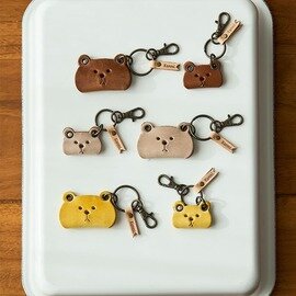 Kanmi|さりげなく揺れて、そっと元気をくれる「クマ キーリング(M)」【S25-08】