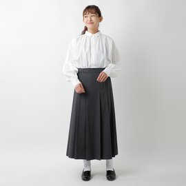 MidiUmi｜タック プリーツ スカート 3-769353-fn