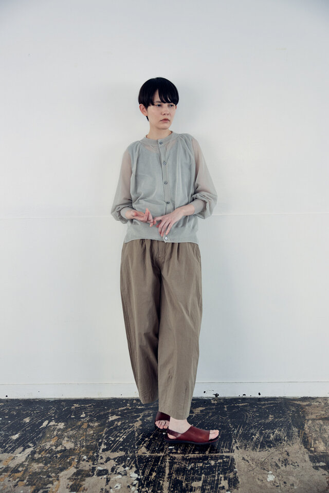 81/LIGHT GRAY モデル身長173cm