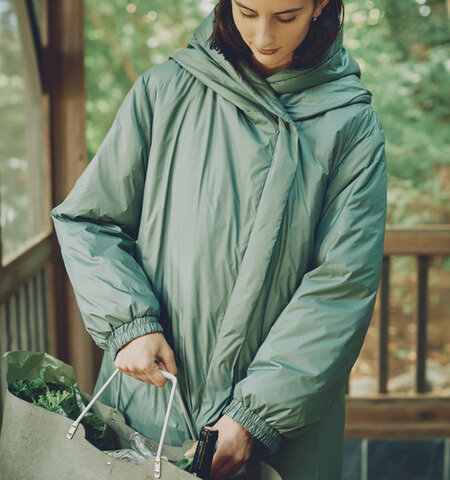 MidiUmi|hooded middle down