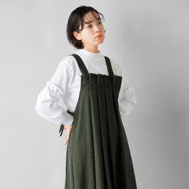 RHODOLIRION｜サージ ジャンパースカート “Jumper Skirt” nq810-tr