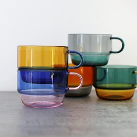 amabro｜TWO TONE STACKING MUG/ガラスマグ【母の日ギフト】