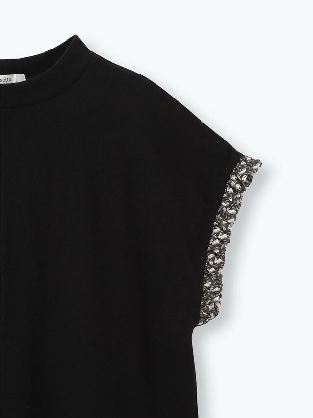 袖口にはLIBERTY PRINT♪