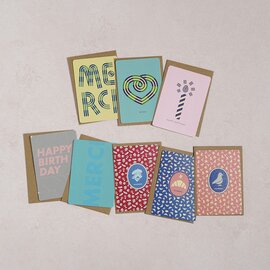 PAPIER TIGRE|A6 グリーティングカード 手紙 ポストカード ギフト プレゼント A6 CARD ptcara6s パピエ ティグル