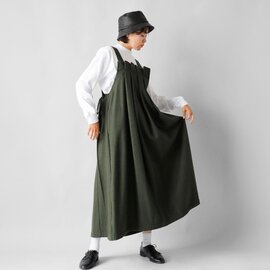 RHODOLIRION｜サージ ジャンパースカート “Jumper Skirt” nq810-tr