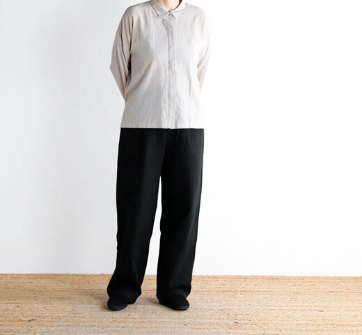 evam eva エヴァムエヴァ E002T082 ワイドパンツ wide pants