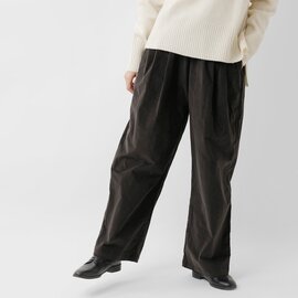 siro de labonte|ストレッチ コーデュロイ タック イージー パンツ r553307