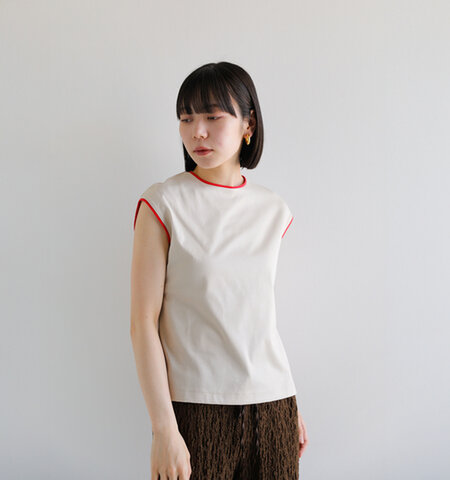 MANOF|カラー スキームライン カット トップス 80105-1173
