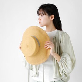 chisaki｜ペーパー リボン ハット “LALA” 帽子  lala-tr 母の日 ギフト