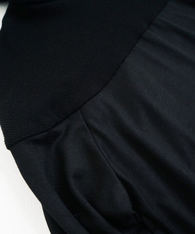 Mochi｜turtleneck knit [black]