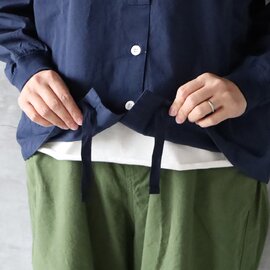 BLUE LAKE MARKET｜ヴィンテージポプリン シームポケットドロストシャツ