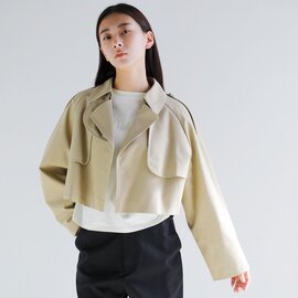 Nicolas Jenson|ハイツイストコットン ショート ジャケット “HIGH TWIST COTTON SHORT JACKET” nj10-21b-010