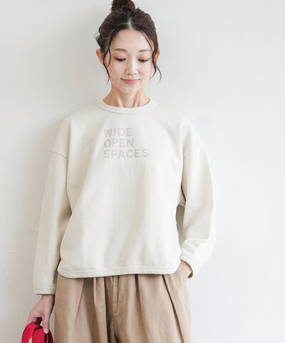 PACIFIC PARK STORE|【30%OFF】ユースフル裏毛ヘムラウンドプルオーバー pps-27313