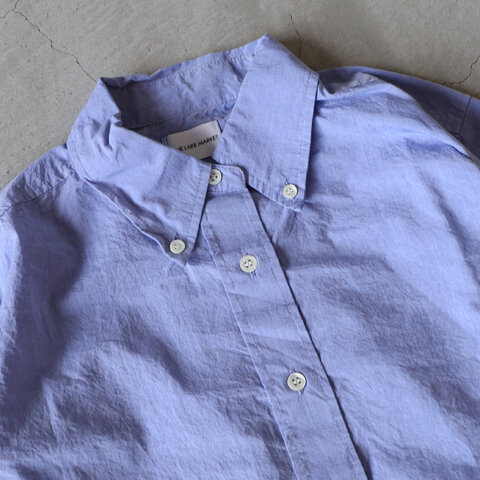 BLUE LAKE MARKET｜超長綿先染めボタンダウンシャツ