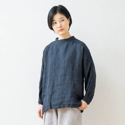 TUTIE.|リネンダブルガーゼムジドルマンスリーブブラウス