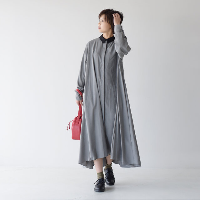 モデル: 160cm /43kg
color :light gray/ size : free