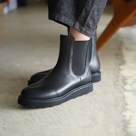 REMME｜チェルシー ブーツChelsea Boots サイドゴア ブーツ ブラック 黒  ZH-1116-PR レメ