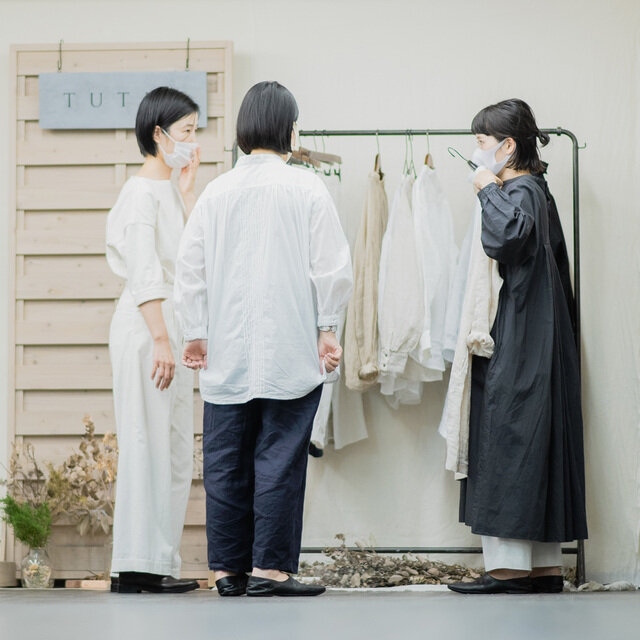 3人のこだわりとTUTIE.がコラボレーションして生まれたアイテムになっておりますので、ぜひご覧ください。