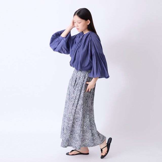 model:164cm color: ブルー