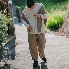 RINEN｜ライトモールスキン クルーネックシャツ/4color/No.37403