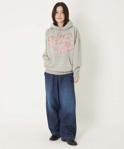 HOLLYWOOD RANCH MARKET|スワッシュ HOLLYWOOD ピールドオフプリントフーディ